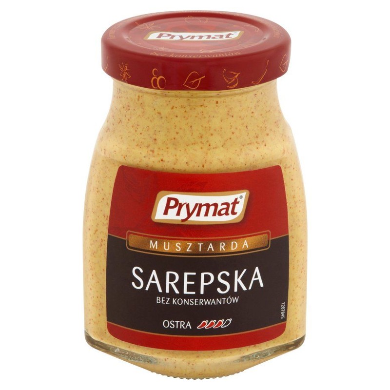 Musztarda sarepska. Prymat 180 g