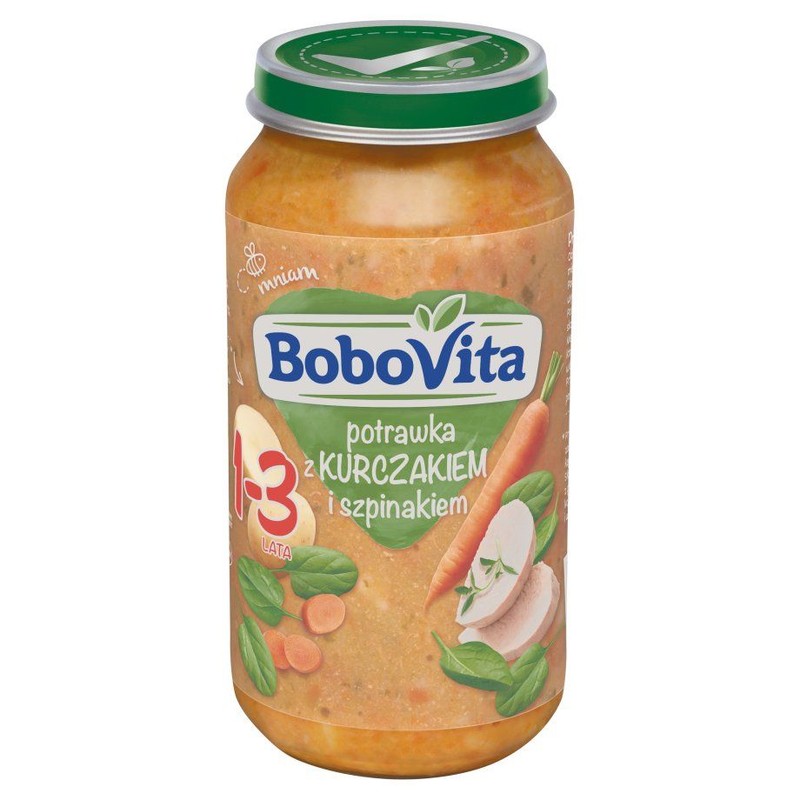 Potrawka z kurczakiem i szpinakiem 1-3 lata BoboVita 250 g