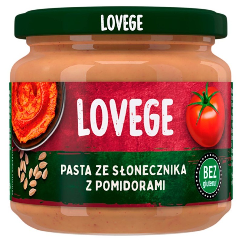 Pasta ze słonecznika z pomidorami bezglutenowa Sante 175 g