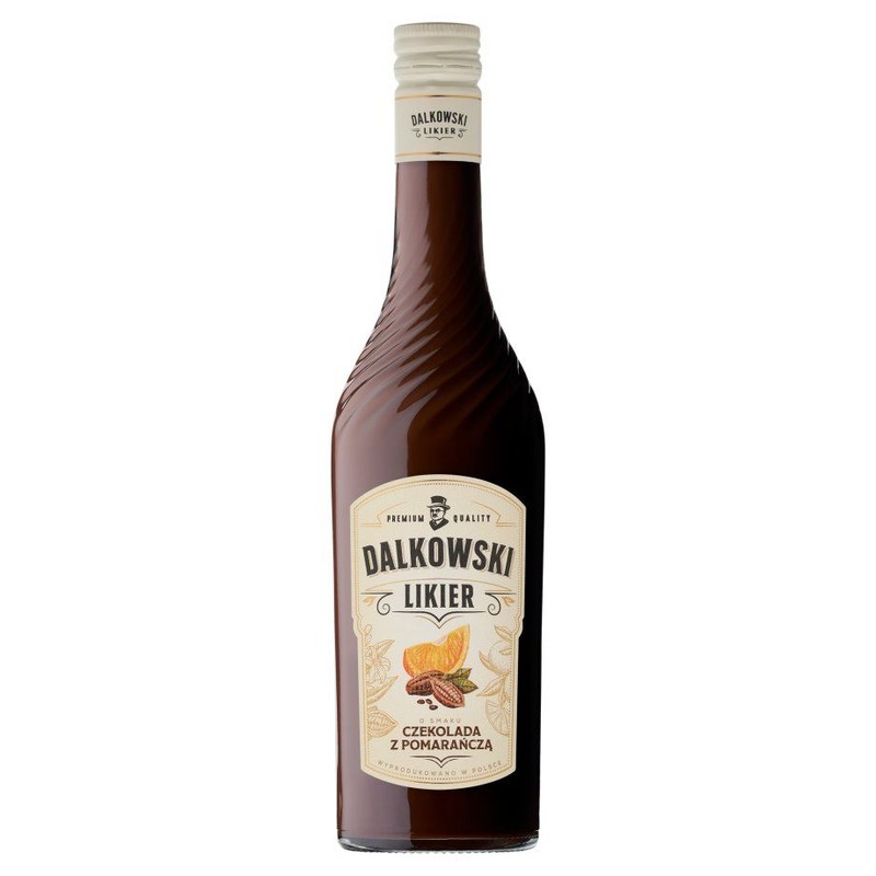 Likier o smaku czekolada z pomarańczą alk. 15,0% obj. Dalkowski 500 ml