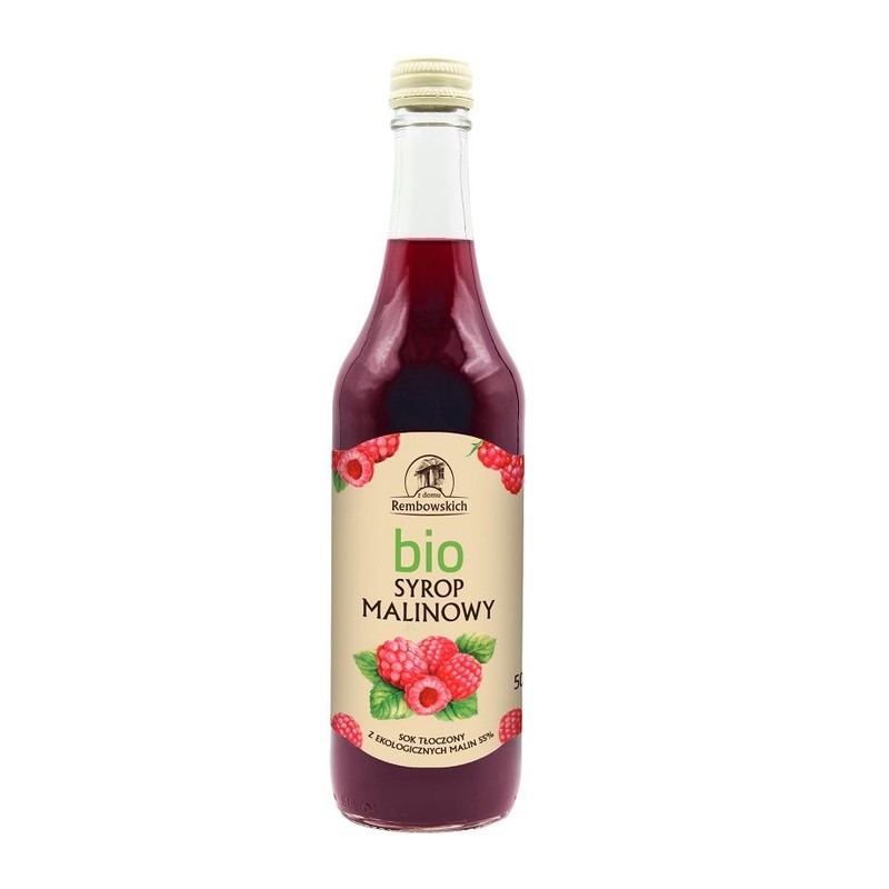 BIO Syrop malinowy Z domu Rembowskich 500 ml