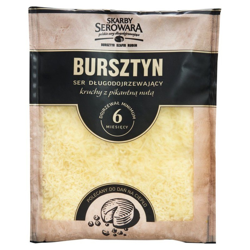 Bursztyn ser tarty długodojrzewający 6 miesięcy Skarby Serowara 100 g
