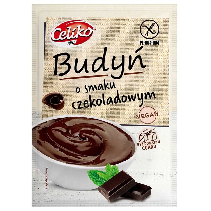Budyń czekoladowy bez glutenu Celiko 40 g