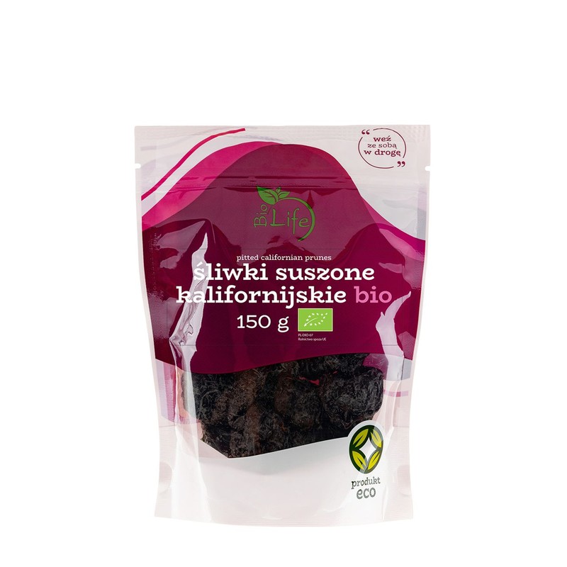 BIO Śliwka suszona kalifornijska    BioLife 150 g