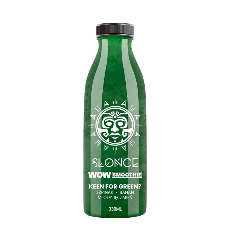 WOW Smoothie HPP Keen For Green? Słońce 330 ml