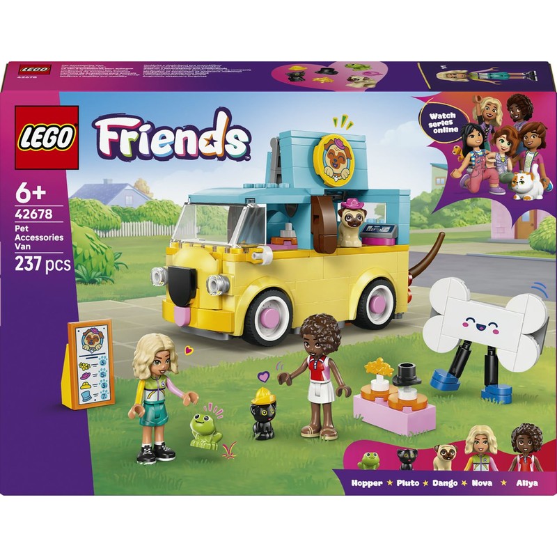 Zestaw Friends Furgonetka z akcesoriami dla zwierząt 42678 LEGO 1 sztuka