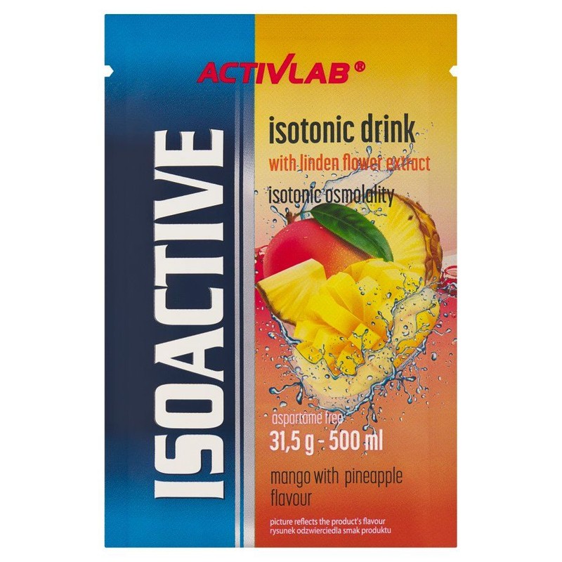 Suplement diety Isoactive smak mango-ananas Activlab 31,5 g