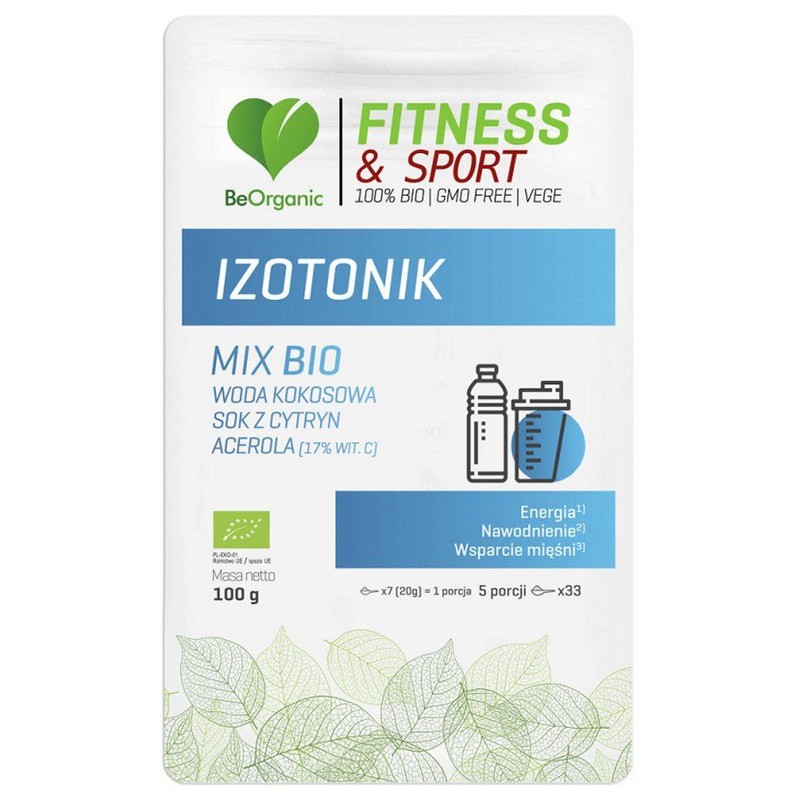 BIO Izotonik Superfoods w proszku Be Organic 100 g