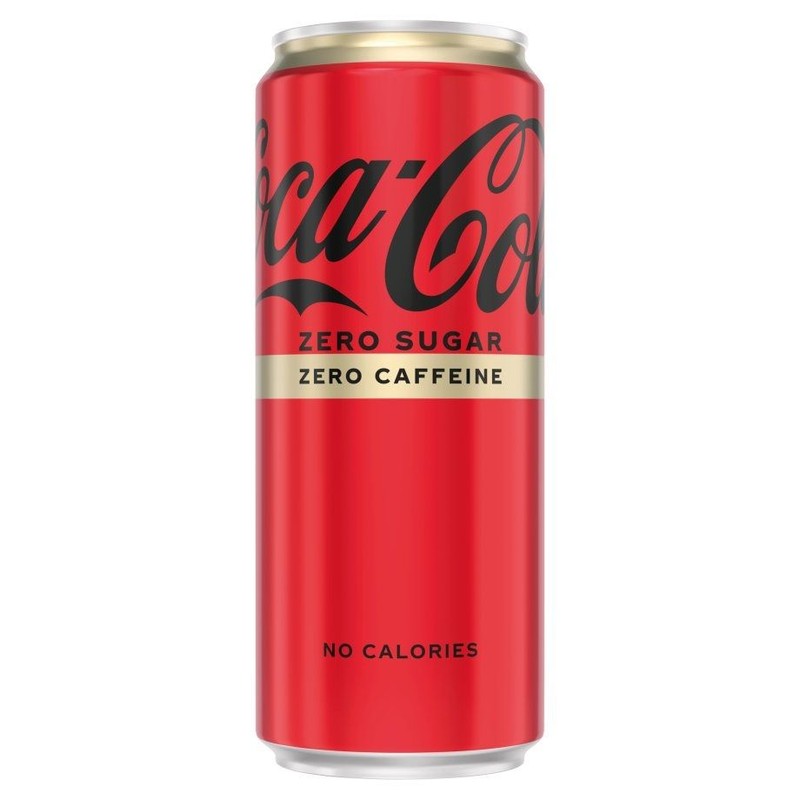 Napój gazowany Zero o smaku cola  Coca-Cola 330 ml
