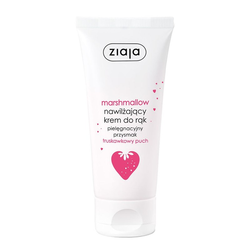 Marshmallow Krem do rąk nawilżający ZIAJA 50 ml