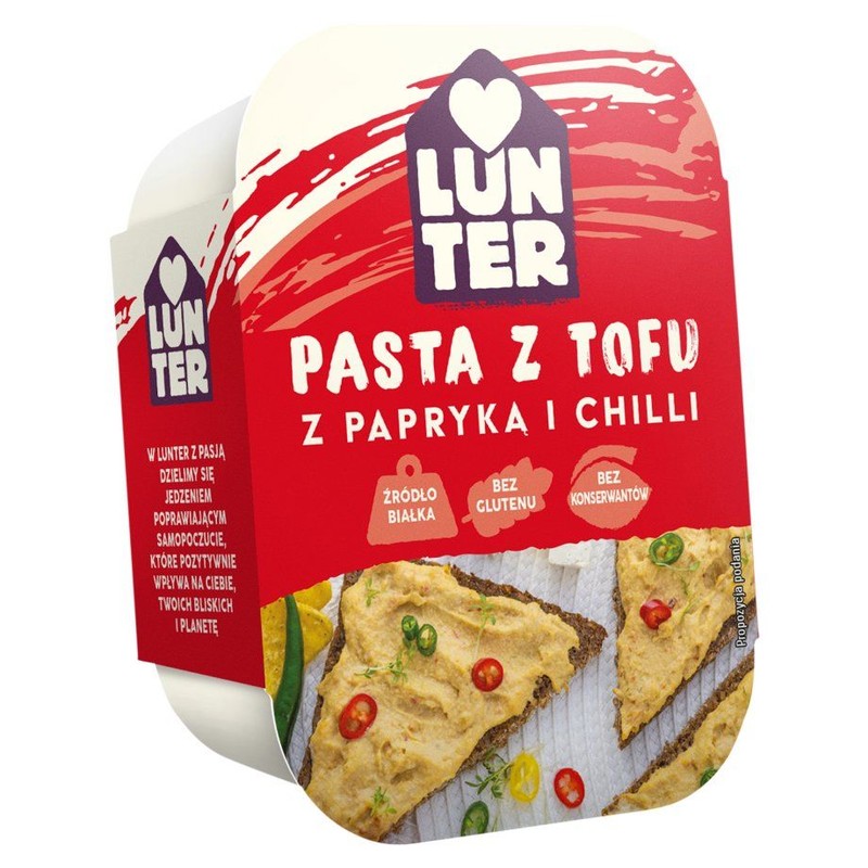 Pasta z tofu z papryką i chilli Lunter 150 g