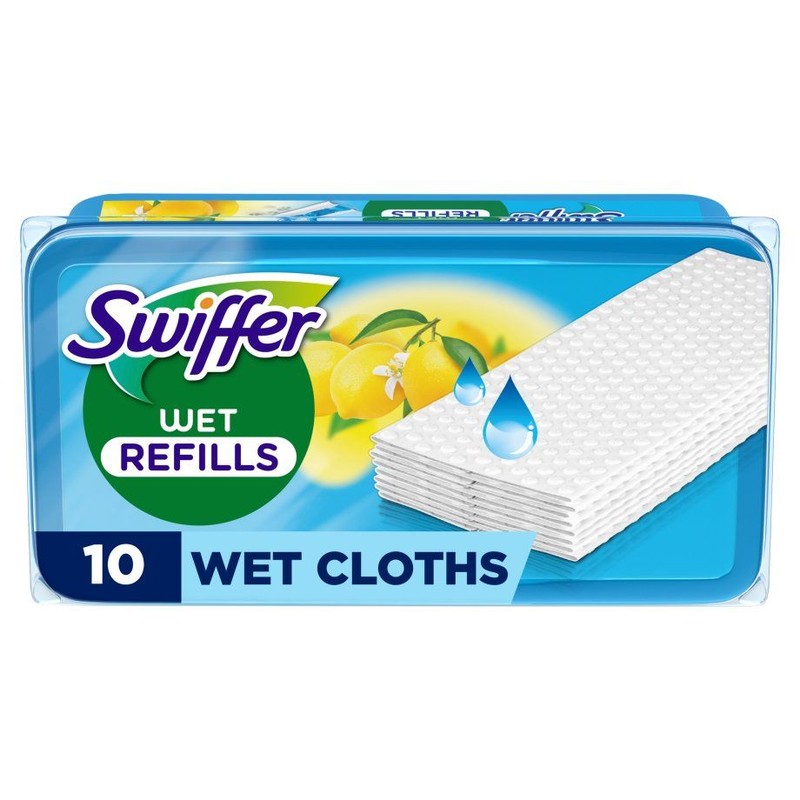 Mokre chusteczki do podłóg  Swiffer 10 sztuk