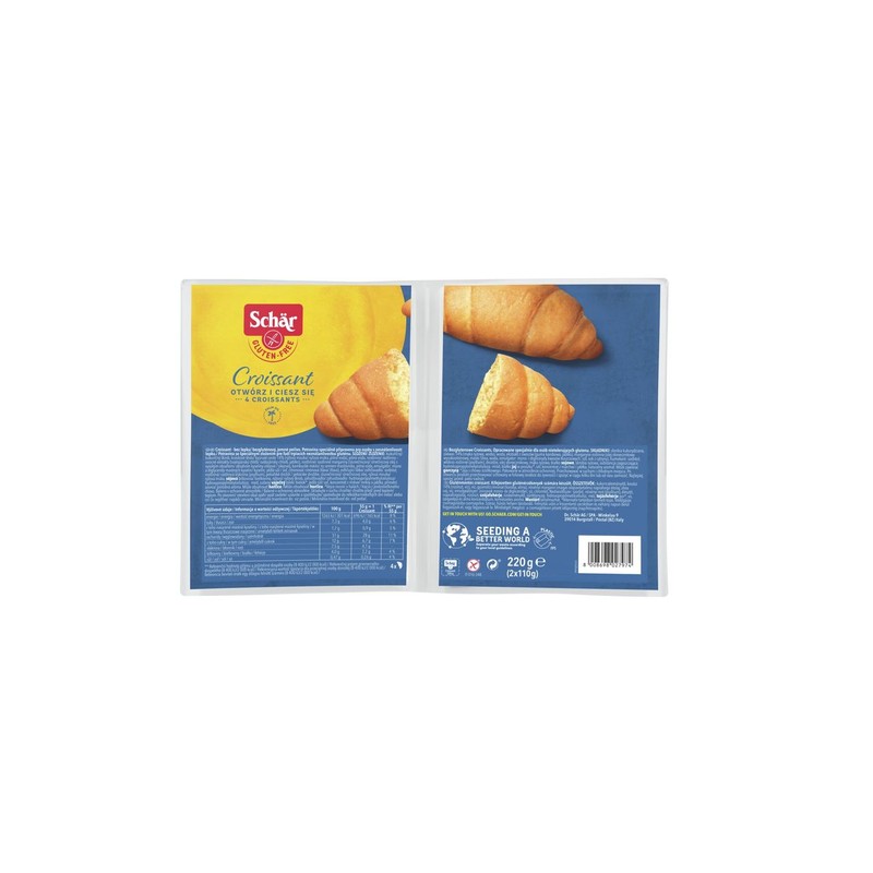 Croissants bezglutenowe Schär 220 g