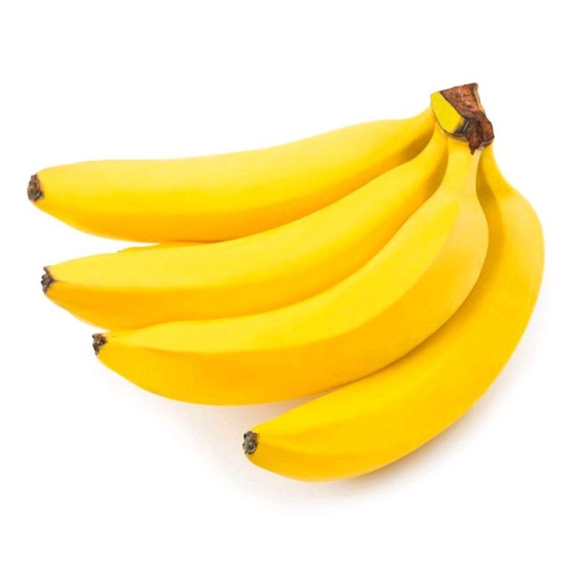 Banany Premium Owoce  Auchan na wagę kiść 4-6 szt ok. 1 kg