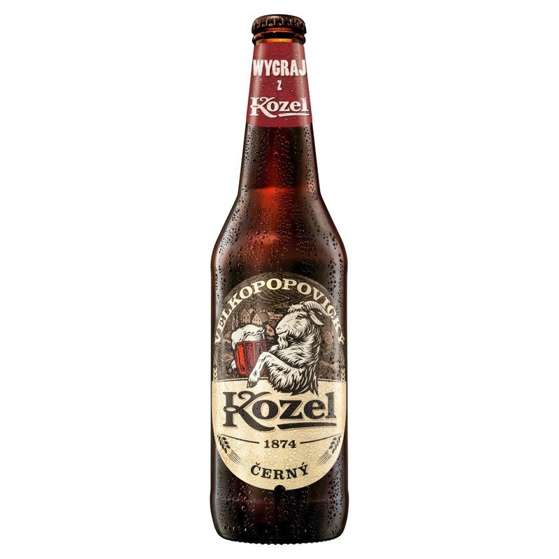 Piwo ciemne Cerny alk. 3,8 % obj. Kozel 500 ml