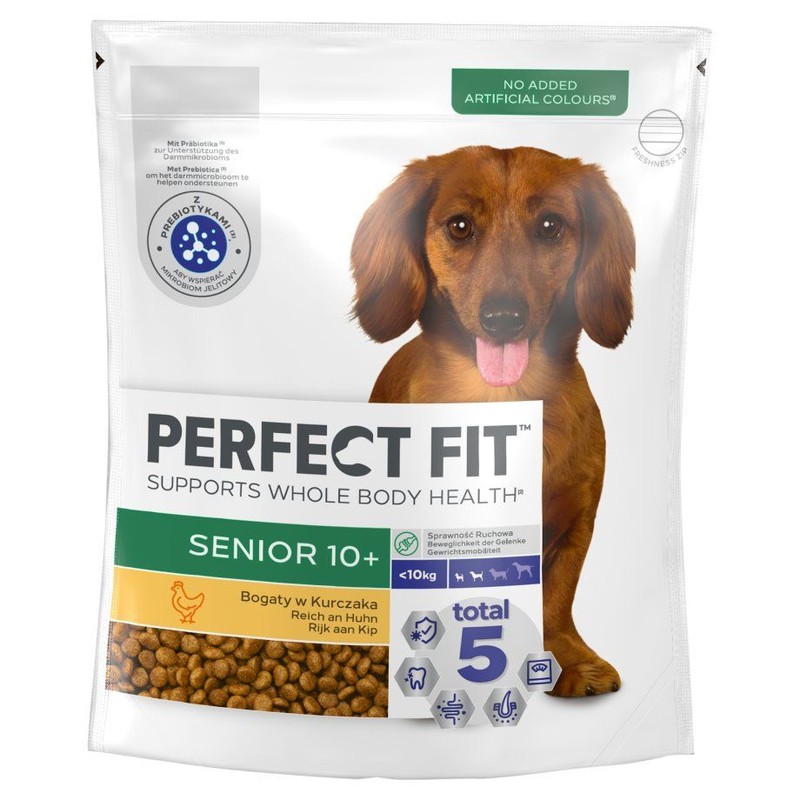 Karma pełnoporcjowa dla psów seniorów Perfect Fit 825 g