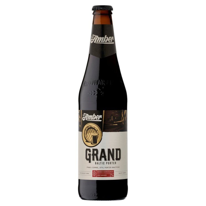 Grand Imperial Porter piwo ciemne alk. 7.8% obj.  Amber 500 ml