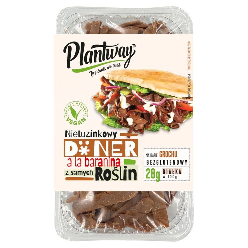 Roślinny doner a la baranina Plantway 150 g