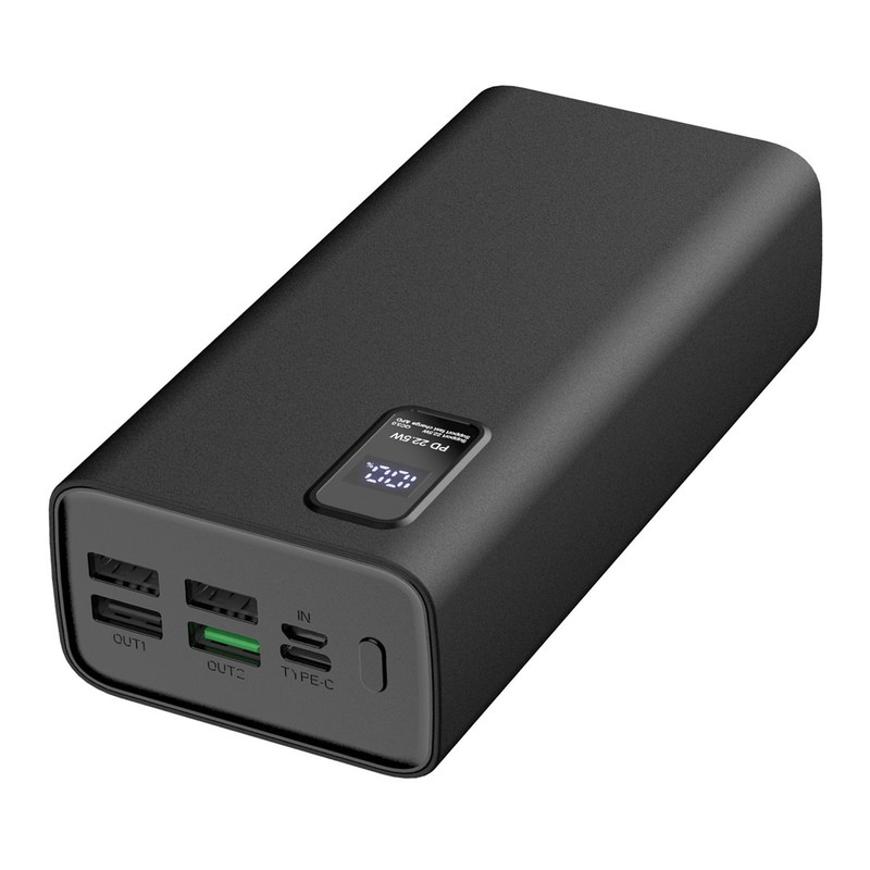 Powerbank 30000mAh Polymer PD 20W QC 3.0 z wyświetlaczem LED Platinet 1 sztuka