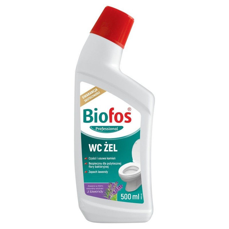 Żel do czyszczenia toalet BIO WC  Biofos  500 ml