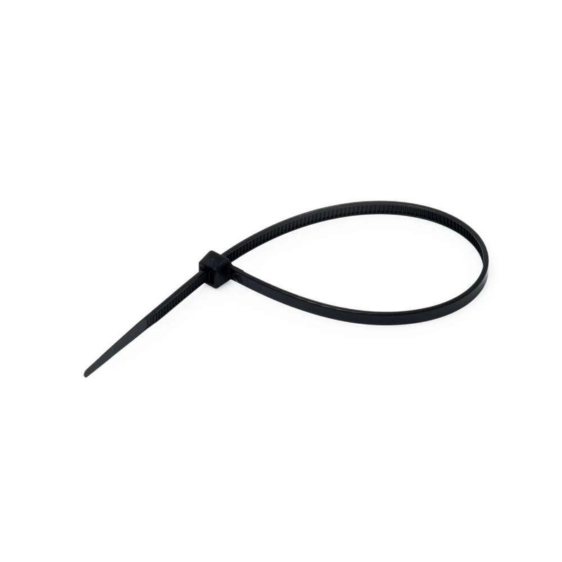 Opaska kablowa 200x4,6mm czarna Duwi 25 sztuk