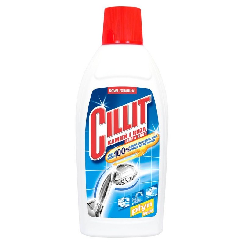 Płyn do łazienki kamień i rdza Cillit 450 ml