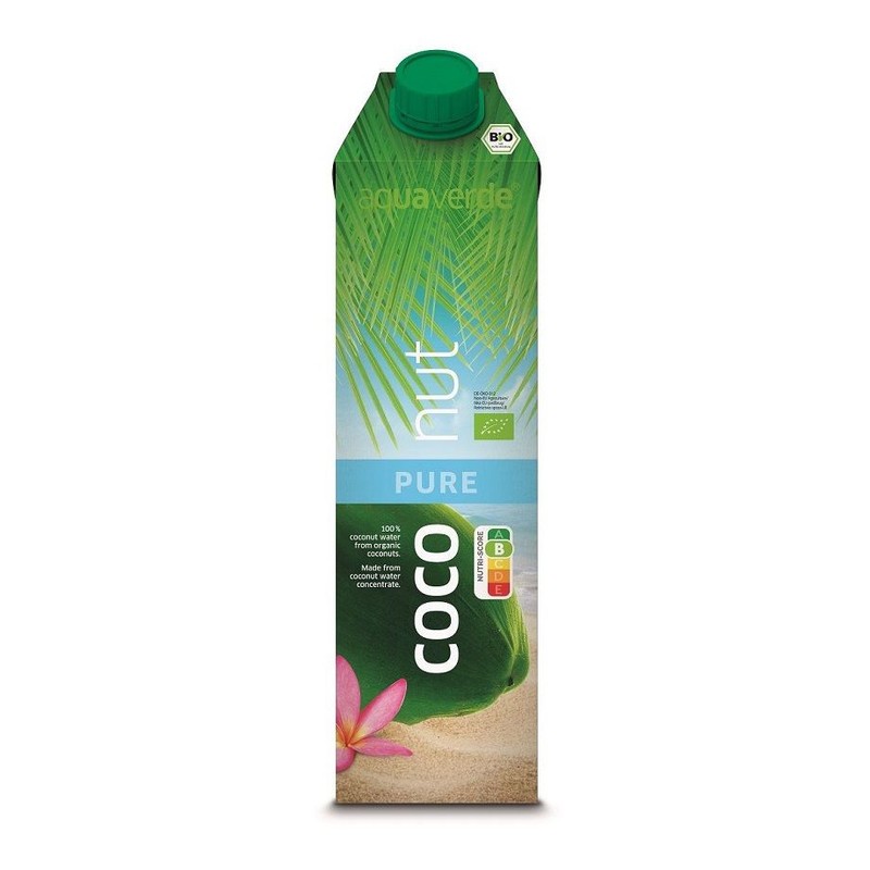 BIO Woda kokosowa z koncentratu wody kokosowej Aqua verde 1 l