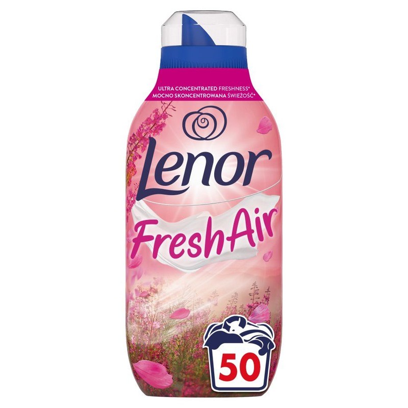 Płyn do płukania Fresh Air Różowy Rozkwit Lenor 700 ml