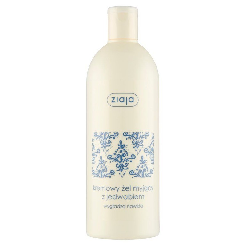 Kremowy żel myjący z jedwabiem ZIAJA 500 ml