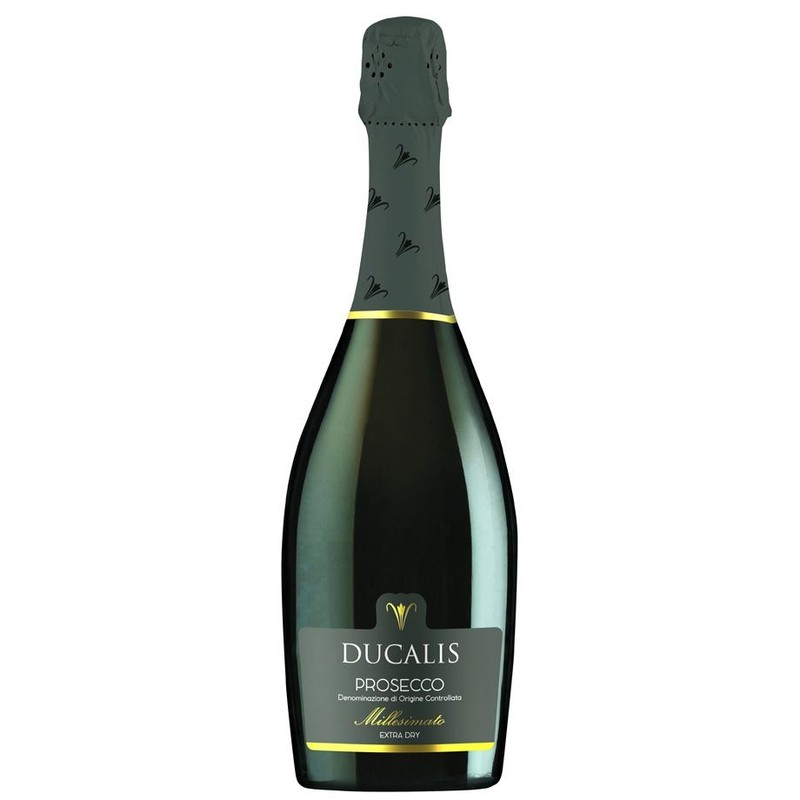 Wino włoskie musujące białe półwytrawne Prosecco Millesimato alk. 11,0% obj. Ducalis 750 ml