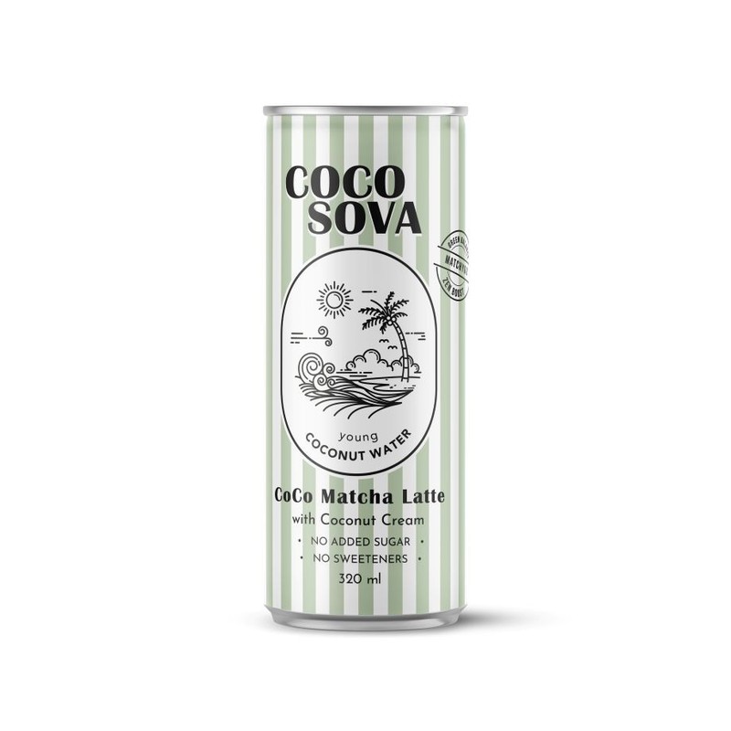 Woda kokosowa matcha 320 ml Coco Sova 320 ml