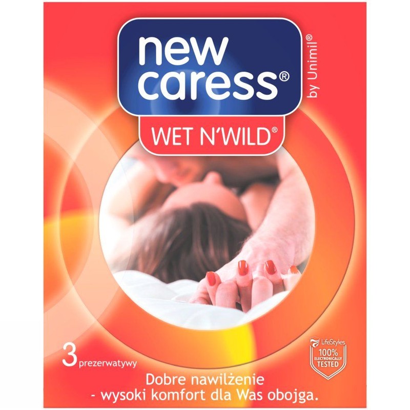 Prezerwatywy New Caress 3 sztuki