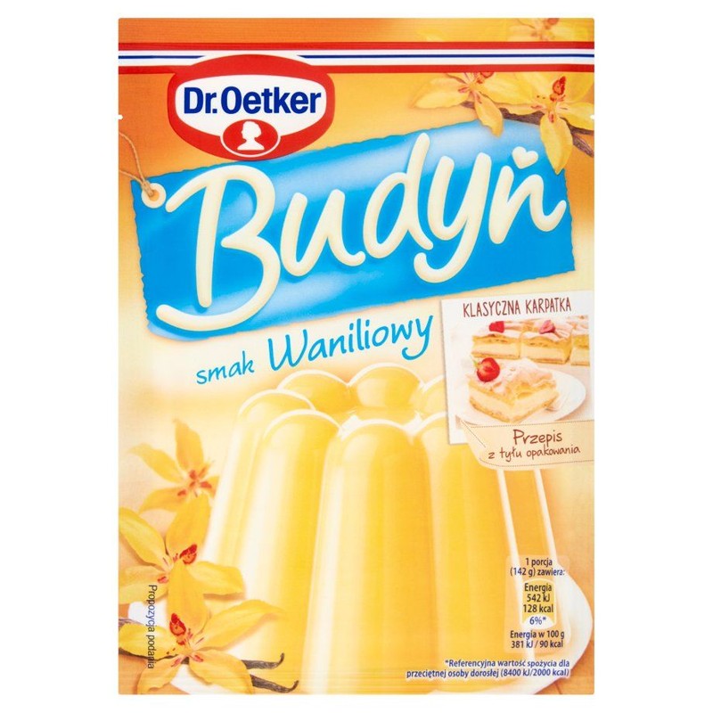 Budyń o smaku waniliowym   Dr.Oetker 40 g
