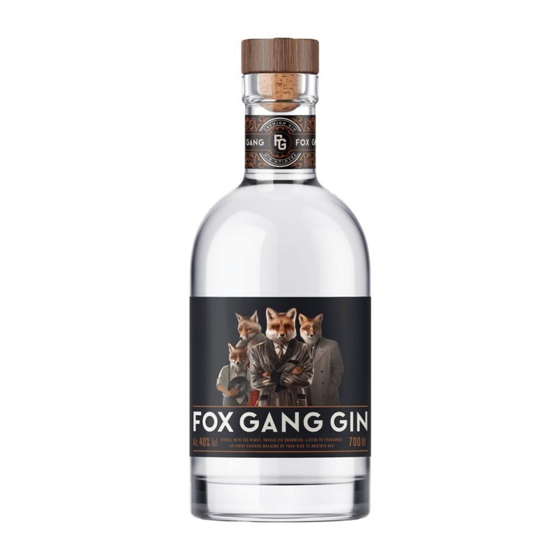 Gin alk.40% obj. FoxGang 700 ml