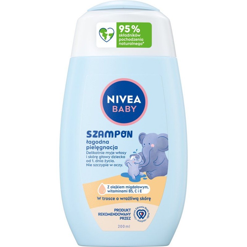 Szampon łagodna pielęgnacja NIVEA Baby 200 ml