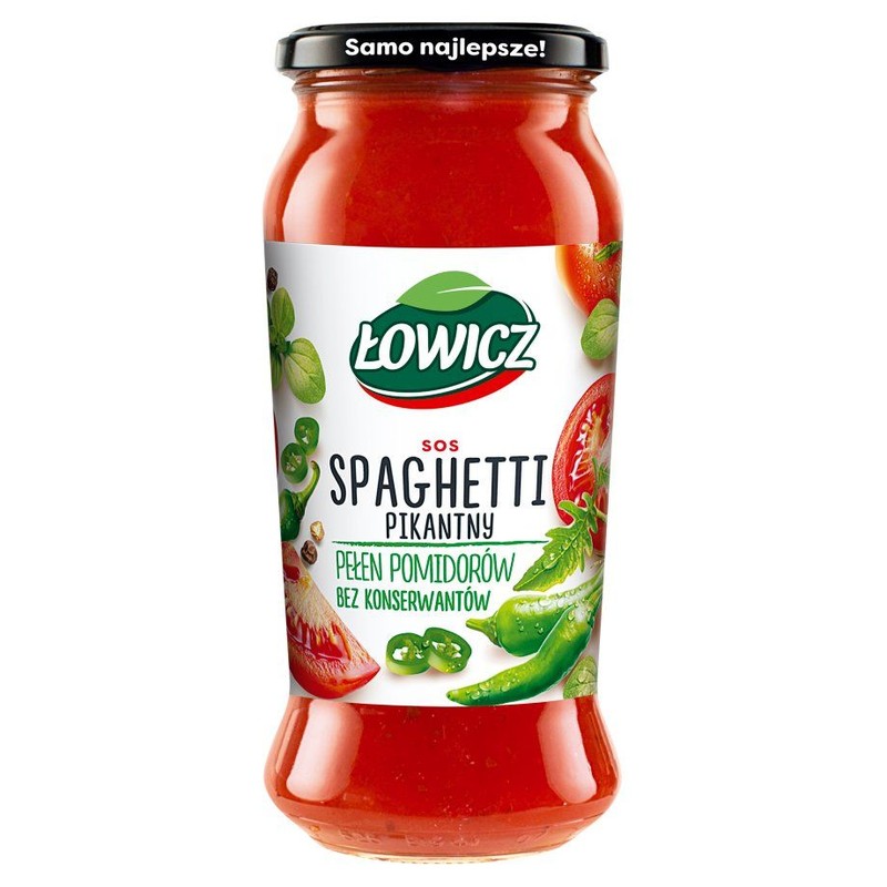 Sos spaghetti pikantny Łowicz 500 g