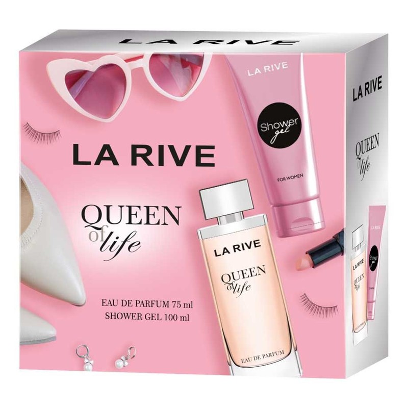 Zestaw Queen of Life woda perfumowana + żel pod prysznic LA RIVE zestaw