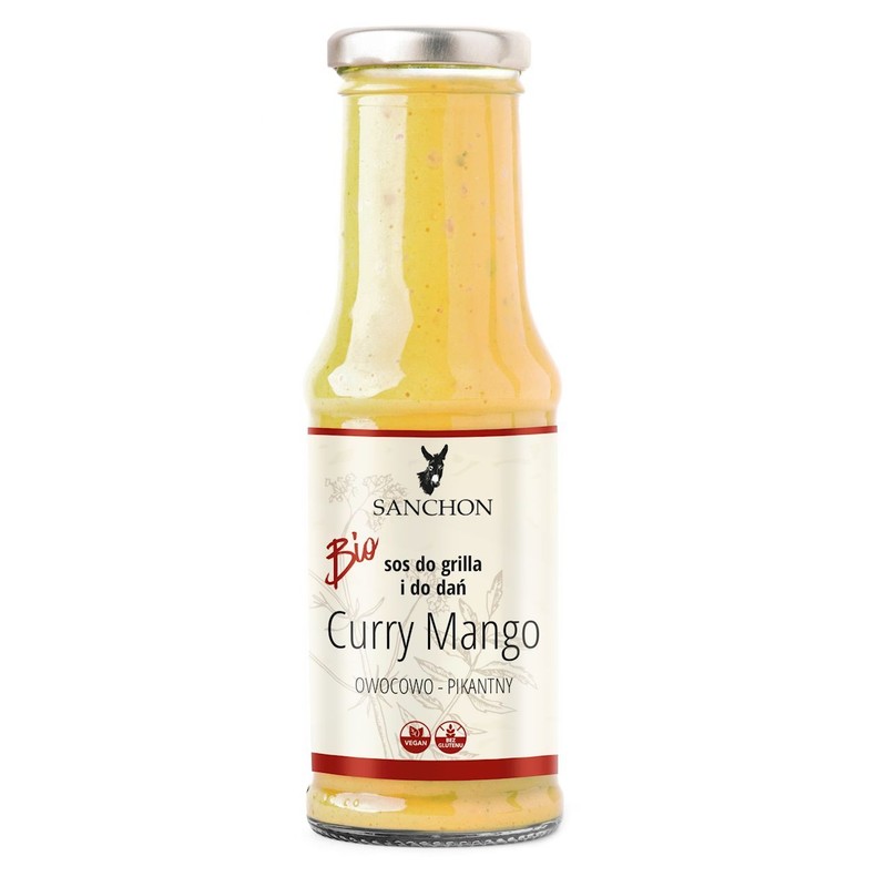 BIO Sos Curry Mango  Sanchon 210 ml