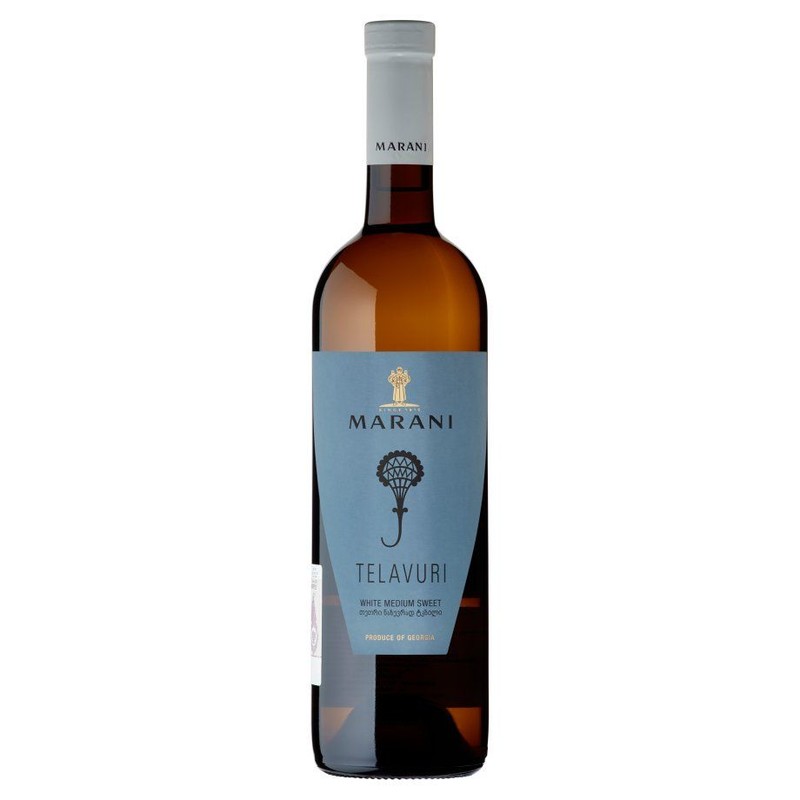 Telavuri wino białe półsłodkie Marani 750 ml