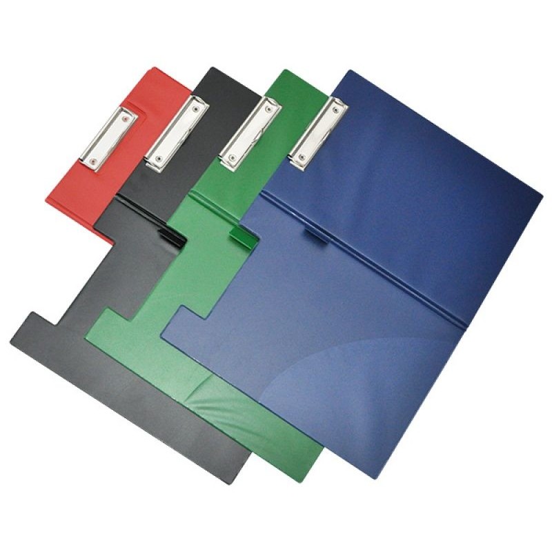 Clipboard teczka z klipem A4 PVC mix kolorów Q-connect 1 sztuka