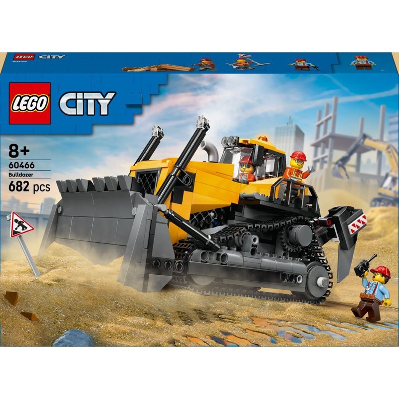 City Żółty buldożer 60466 LEGO 1 sztuka