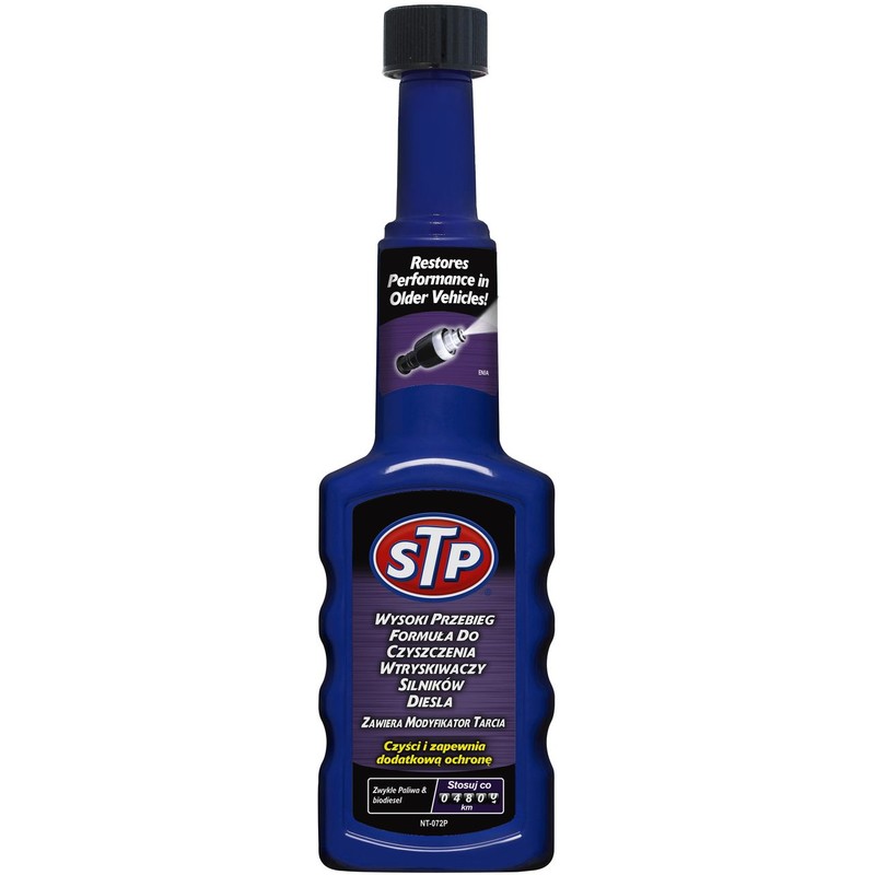 Formuła do czyszczenia wtryskiwaczy benzynowych wysoki przebieg  STP 200 ml