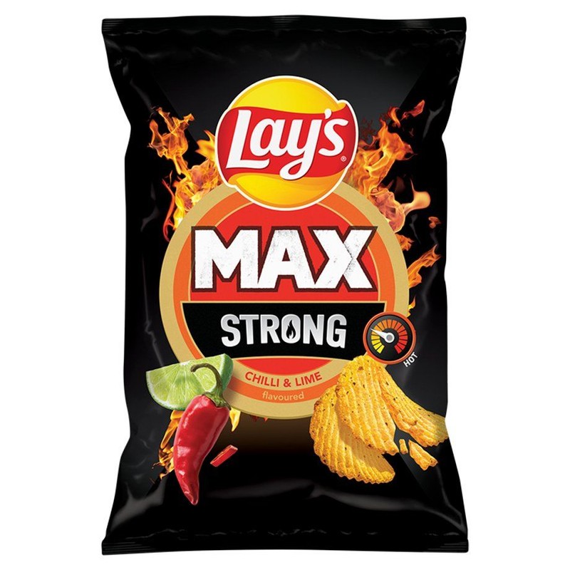 Chipsy Strong o smaku chili i limonki  Lay's 190 g