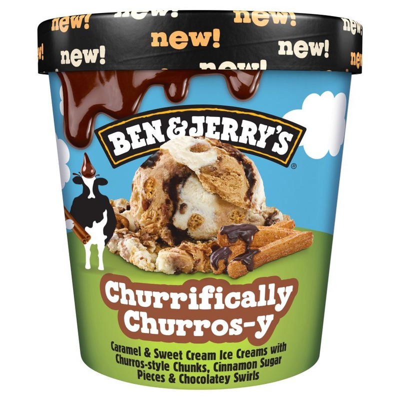 Lody Churrifically Churros-y Ben&Jerry's 465 ml