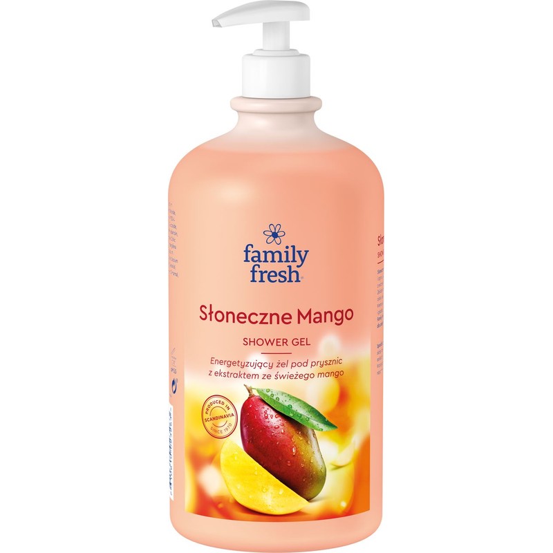 Family Fresh Żel pod prysznic Słoneczne mango family fresh 1 l