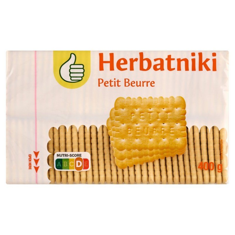 Herbatniki Petit Beurre   Auchan 400 g