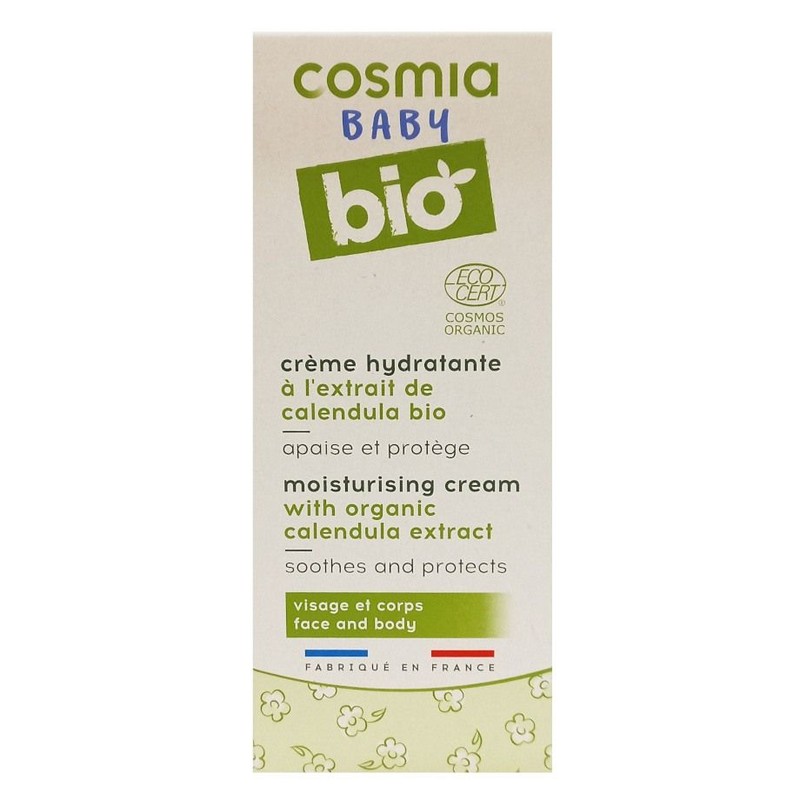 BIO Krem nawilżający dla dzieci z ekstraktem z nagietka  Cosmia baby 75 ml