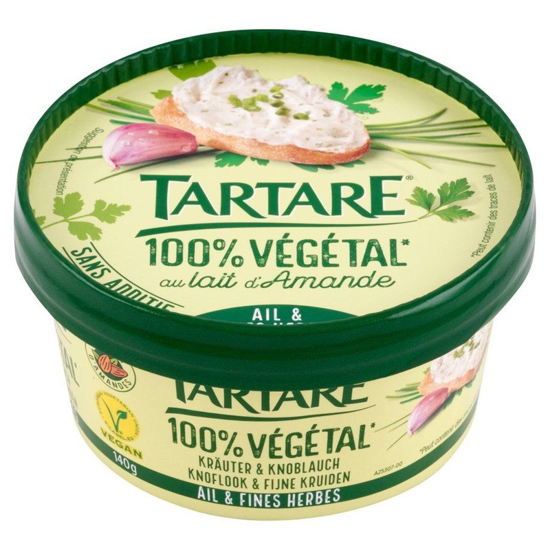 Vege Serek puszysty z czosnkiem  Tartare 140 g