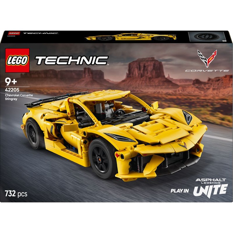 Technic Chevrolet Corvette Stingray 42205 LEGO 1 sztuka