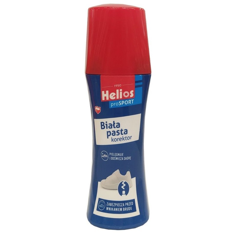Biała pasta do butów korektor Helios 60 ml